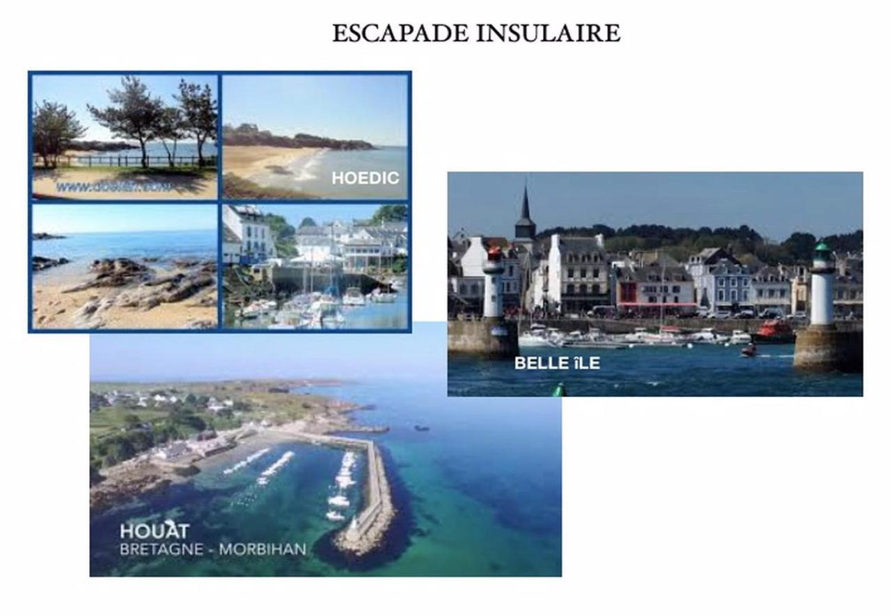 Grand Et Luxueux Appartement Lumineux 4 Pers Vue Mer Wifi Inclus Quiberon Exterior photo