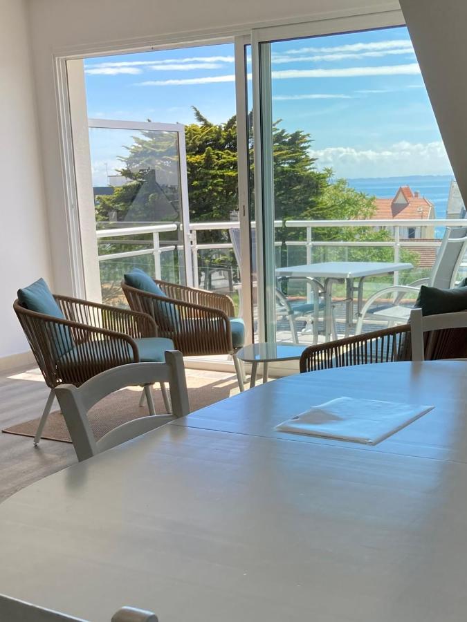 Grand Et Luxueux Appartement Lumineux 4 Pers Vue Mer Wifi Inclus Quiberon Exterior photo